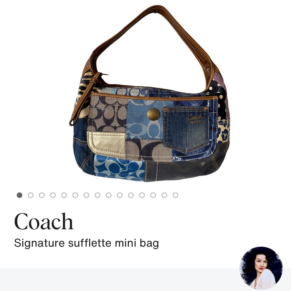 Coach patchwork